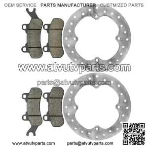 Can-Am Maverick X3 Max R 2018-2019 Front/Rear Brake Rotor w/Pads
