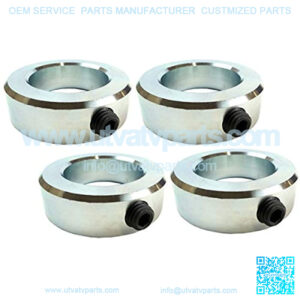 01102-075-4PC 4-Pcs Set Screw Shaft Collar, Zinc Plated Steel, 3/4" Bore Corrosion Resistant .5625" Width.75 Carbon Steel (Pack of 4)