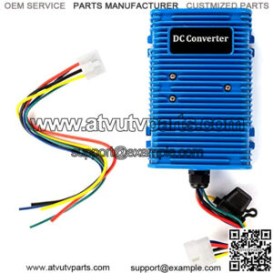 Golf Cart Voltage Reducer Regulator Converter 36/48V to 12V for E-Z-GO Club Car (30A/360W)