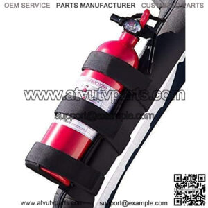 Fire Extinguisher Mount Compatible with Jeep Wrangler 1965-2021 JK JKU JL TJ CJ Roll Bar. Easy 1 Min. No Tools Install. Stainless Hardware. Accessories, Gifts. Extinguisher is Not Included