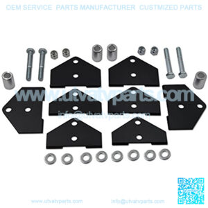 2" Front Rear Full Lift Kit Suspension Rise Mount Brackets Compatible with UTV Polaris RZR 800 EFI Models