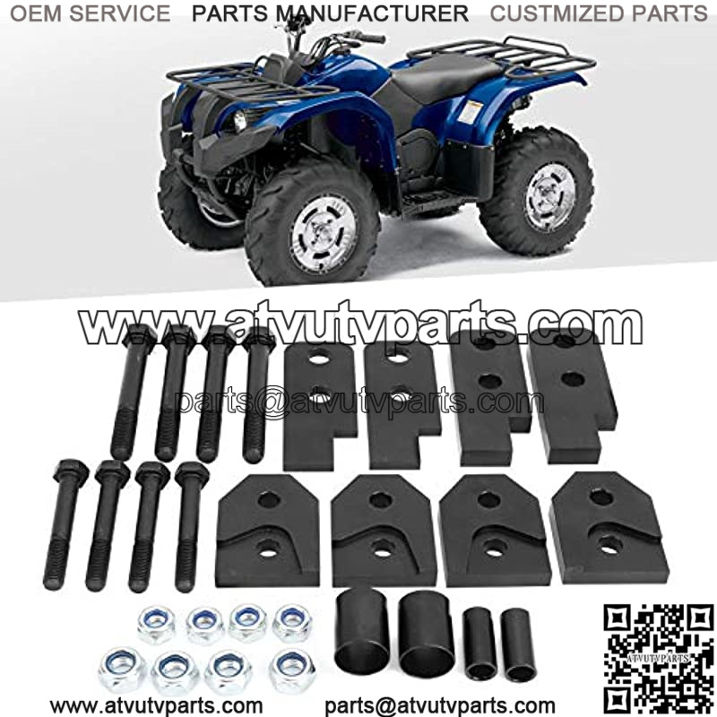 ATV Full Lift Kit 2inch Full Suspension Lift All?Terrain Vehicle Lifting Tool Black Fit for Yamaha Rhino 450/660/700 - Image 3