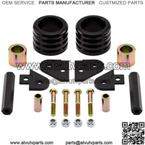 2" Full Lift Kit for Polaris Sportsman 450 and 400 Front Lift Billet Aluminum Spring Spacers + Rear High-Strength Steel Lift Brackets ATV PRO Lift KIT