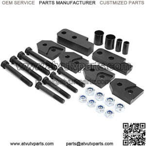 Full Lift Kit,2in ATV Full Lift Kit Increase Ground Clearance Fit for Rhino 450/660/700 SE Sport