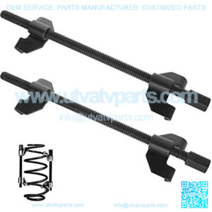 Coil Spring Compressor Remover Installer Tool Kit,2 PCS 15 Inch 380MM Strut Spring Compressor,1/2" Internal Strut Compressor Tool