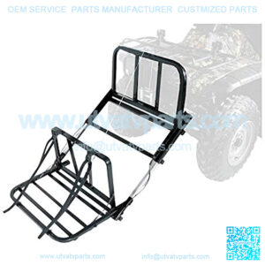 Great Day Custom Cart Front Power Loader 350 lbs Capacity - Aluminium Finish, PL250, Black