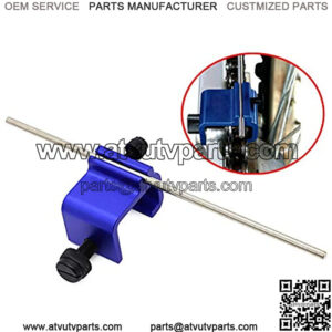 Motorcycle Chain Alignment Tool Sprocket Chain Adjusting Universal For Honda Harley Yamaha Suzuki Kawasaki Motorbike ATV Blue