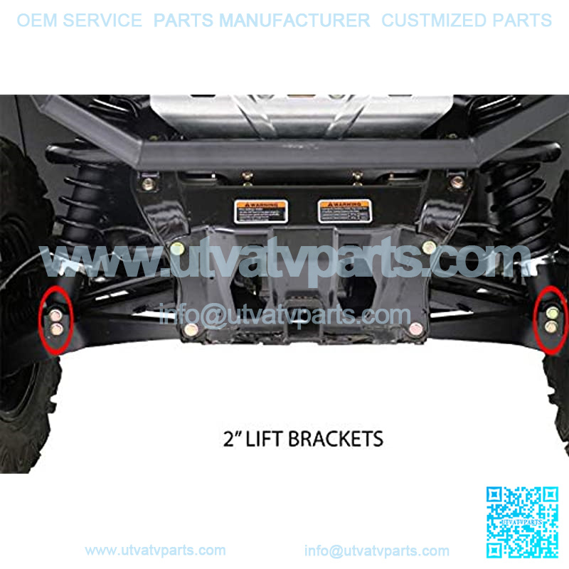 Designs UTV 2" Lift Kit For (16-20) Can Am Defender 500/800/1000 Set of 4 Brackets Included - Image 2