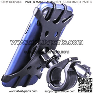 Bike Phone Holder, Bicycle Phone Holder Anti Shake Motorcycle Handlebar Mount with 360  Rotation Adjustable Bike Phone Mount for iPhone X/6/7/8 Plus, Samsung Galaxy S9/S8 Plus, 4"-6.5" Phones, GPS