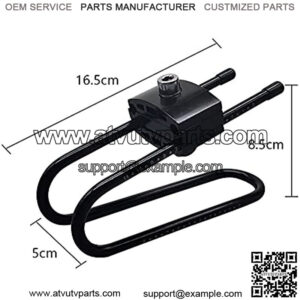 Bicycle Seat Shock Absorber Bike Rear Shocks Suspension Bike Seatpost Spring Bike Saddle Suspension Device with Clear Scale for Mountain Road Leisure Bike Bicycle Support Max Load: 330 Pound