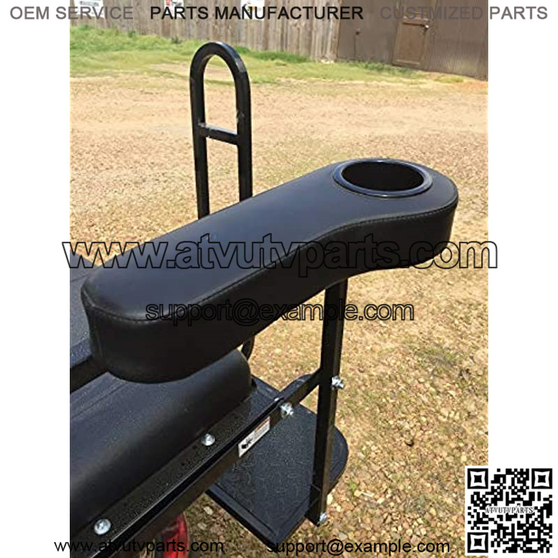 Pair of 2 Golf Cart Arm Rest Drink Cup Holder for EZGO/Club Car/Yamaha Rear Seat