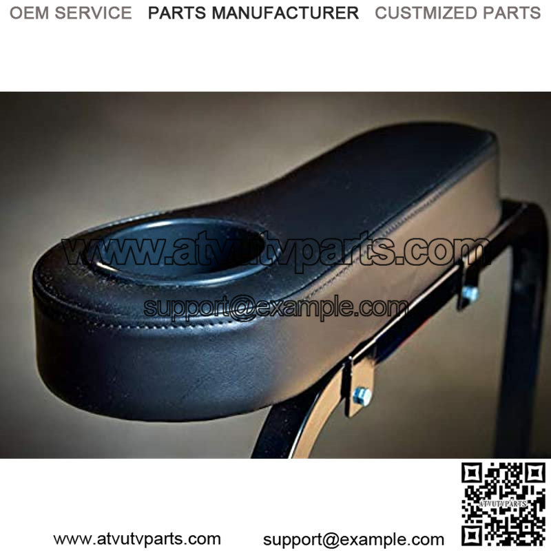 Pair of 2 Golf Cart Arm Rest Drink Cup Holder for EZGO/Club Car/Yamaha Rear Seat - Image 2