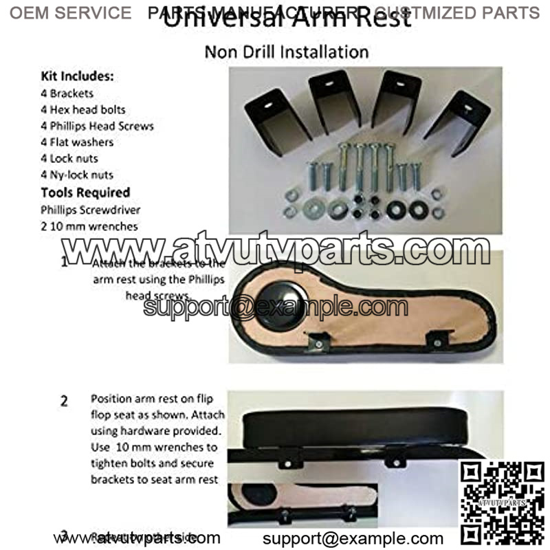 Pair of 2 Golf Cart Arm Rest Drink Cup Holder for EZGO/Club Car/Yamaha Rear Seat - Image 4