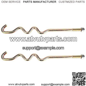 Golf Cart (2) Battery Hold Down Rod Free The Nut for Club Car for Years 2008.5 & Up 103357701