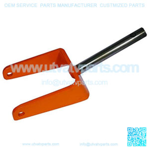 285-498 1/2 Inside Diameter Caster Yoke, Replaces Scag: 45006, Wright Mfg.: 93460001, 7/8 Shaft Size, 12-1/2 Overall Length, for Front Caster