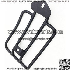 Black Steel Standard Rear Fender Rack Plated Luggage Shelf Compatible with Solo Seat Compatible with HD Harley 2004 & LATER XL SPORTSTER See picture Compatible with detail measurement
