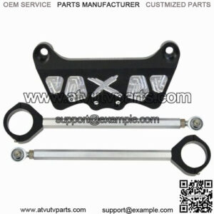 Black Front Upper Shock Mount and Brace Kit For X3 2017 CA-SS-BLK