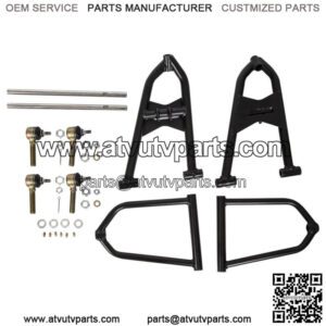 For 87-06 Yamaha Banshee A Arms +2 +1 Chromoly Fully Adjustable Extended HECASA