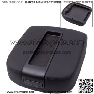 Black Center Console Arm rest Lid Storage Box Cover For Chevy GMC Silverado@DZE4
