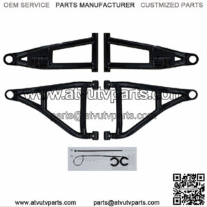 Super ATV High Clearance Front Forward A-Arms - Honda Pioneer 1000