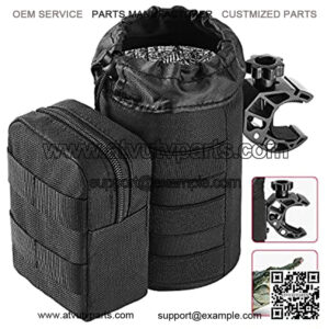 Large Boat Cup Holder, Oxford Fabric Drink Cup Can Holder with Upgrade Alligator Clamp for UTV, ATV, Scooter, Marine Boat, Wheelchair, , Golf Cart, Stroller