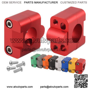 Variable diameter handlebar transfer code pressure block fixed code clip code card seat motorcycle accessories modified transfer code