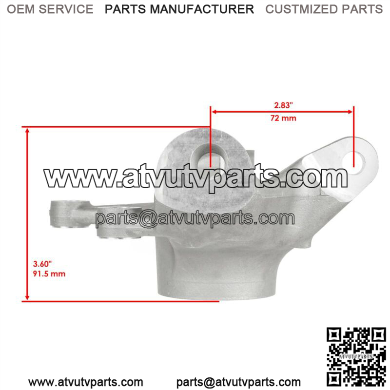 Front Left Wheel Knuckle Fits Can-Am Outlander 1000 1000R / MAX 1000R 2013-2020 - Image 3