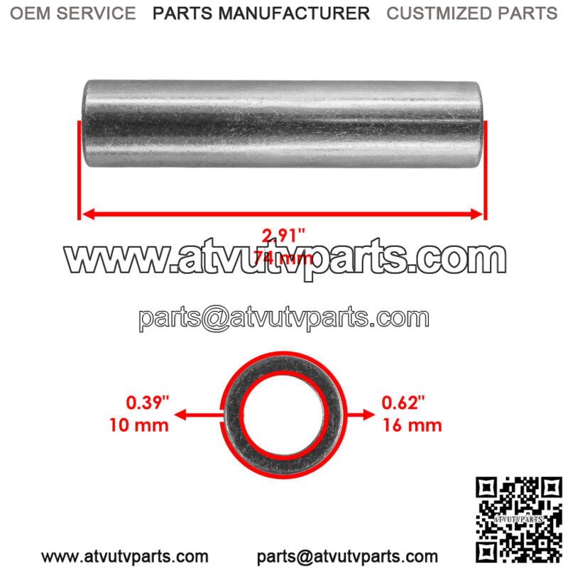 Front Lower Right A-Arm for Polaris Ranger 400 4x4 2010 2011 2012 w/ Ball Joint - Image 4