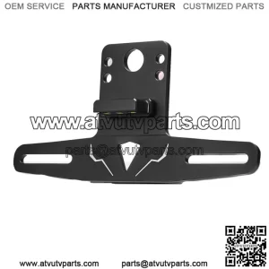 12V Universal LED Lighted License Plate Holder for Polaris Sportman Golf Cart (For: More than one vehicle)