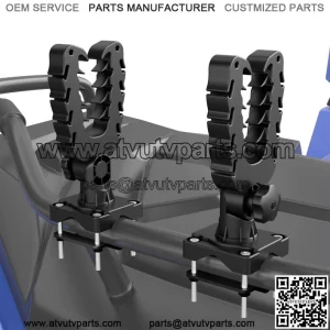 UTV ATV Gun Holder Bow Rack Tool Grip Shovel Rack Mount for Sportsman Yamaha