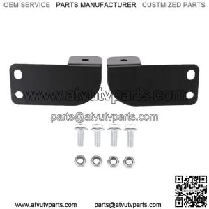 Rear LED Light Mount Brackets for Polaris Ranger 500/570/900/1000 Crew 2013-2023