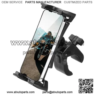 0.6"-2" UTV Cell Phone Holder Mount for Polaris RZR 900 1000 XP Pro Maverick SXS