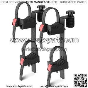 KEMIMOTO UTV Dual Tool Hooks Grip Holder For 2017-23 Polaris Ranger 570/900/1000