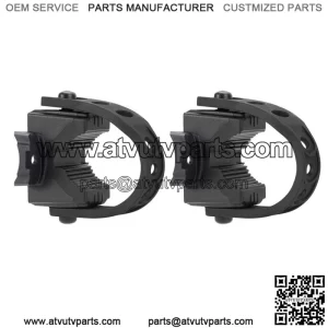 0.75-2.25" Grip Holder Rack Gun Tool Mount 2PC For UTV ATV Golf Cart Hunting