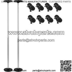 Adjustable Boat Cover Support Pole System Telescoping Pole Boat Cover Poles