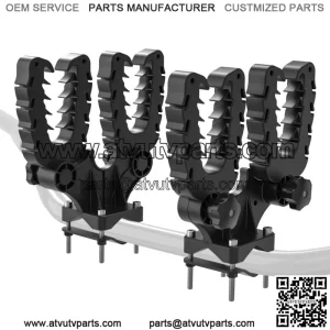 ATV Gun Holder Tool Rack Bow Rifle Rack Mount For UTV Polaris Sportsman Yamaha