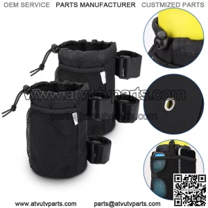 2PCS Cup Holder Drink Bottle Holder For UTV ATV Scooter Boat Bike Bicycle