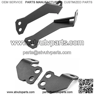 Upper Roof Brackets Light Bar Mount & Rear Backup LED Mount Whip Flag Light Pod Brackets Compatible with Polaris RZR 900 1000