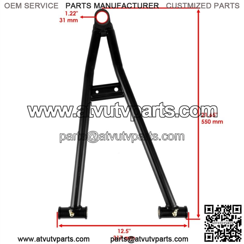Front A-Arm Upper/Lower L/R For Polaris Ranger XP 1000 2017 (For: Polaris) - Image 2
