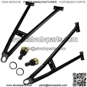Front R & L Lower Control Arm w/ Ball Joint For Polaris Ranger XP 1000 2017 (For: Polaris)