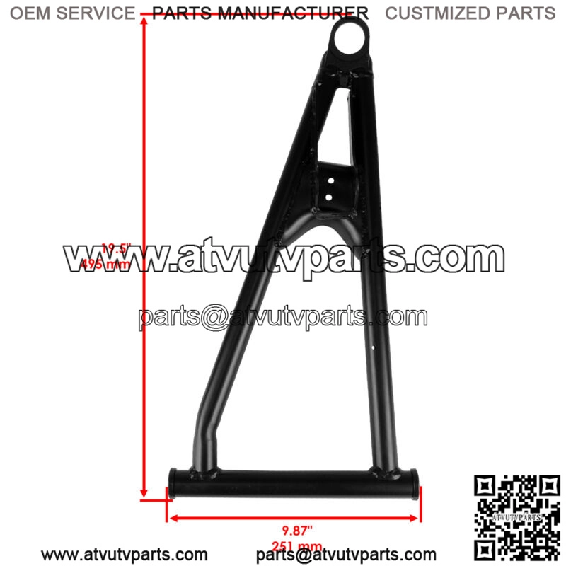 Front R Upper Control Arm w/ Ball joint For Polaris Ranger 1000 Diesel 2015-2017 (For: Polaris) - Image 2