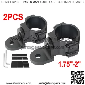 2X For Can-Am Maverick X3 Rear LED Flag Whip Antenna Reverse Light Mount Bracket