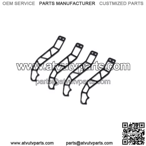 4x Anodized Black Door Latchs Door Handle For Can-Am Maverick X3 Models 2017-23