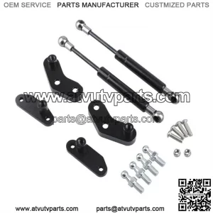 Black Billet Aluminum Anodized Door Opener Kit For Can-Am Maverick X3 2017-2022