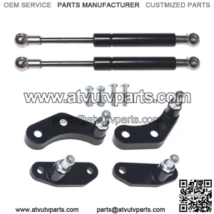 Black Billet Aluminum Anodized Door Opener Kits For Can-Am Maverick X3 2017-2020