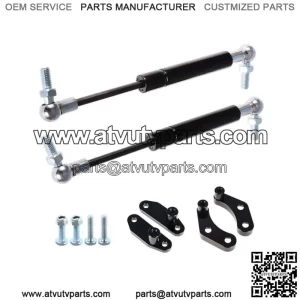 Black Billet Aluminum Anodized Door Opener Kits For Can-Am Maverick X3 2017-2020