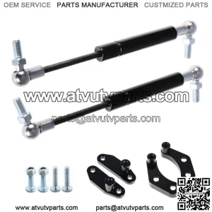 For Can-Am Maverick X3 2017-20, Black Billet Aluminum Anodized Door Opener Kits