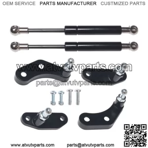 Black Billet Aluminum Anodized Door Opener Kit For Can-Am Maverick X3 2017-2022