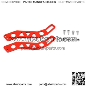 Steel Anodized Red Door Latches Handles Kit Fits Can-Am Maverick X3 & Max