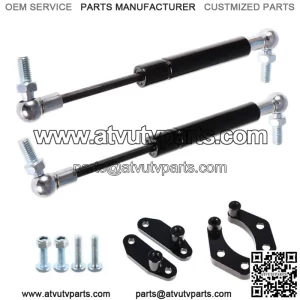 For Can-Am Maverick X3 2017-20, Black Billet Aluminum Anodized Door Opener Kits